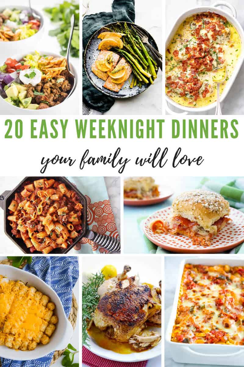 Easy Weeknight Dinners Your Family Will Love - 5 Minutes for Mom