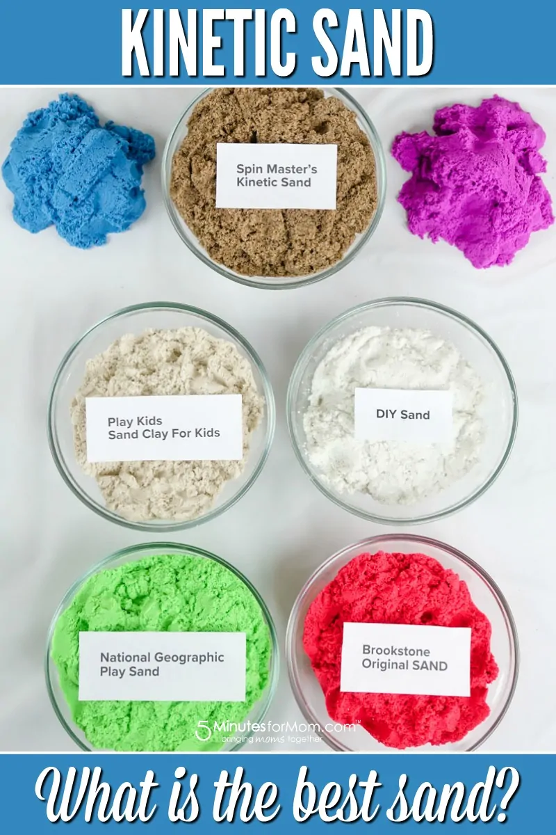 How to Make Kinetic Sand (just 3 Ingredients!)