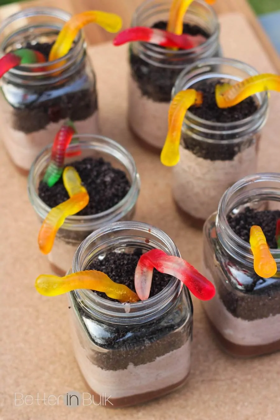 Mason Jar Dirt Pudding from Food Fun Family - After School Snack