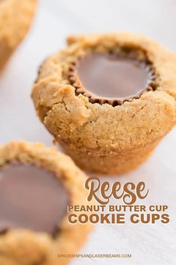 Peanut Butter Cookie Cups from Spaceships and Laserbeams - After School Snack