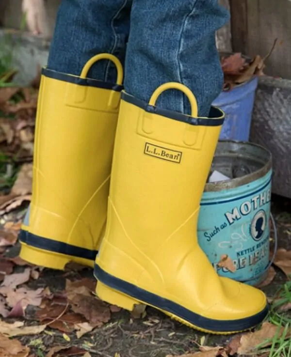 Rain boots from LL Bean