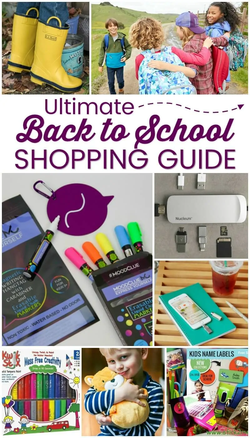 Ultimate Back to School Shopping Guide