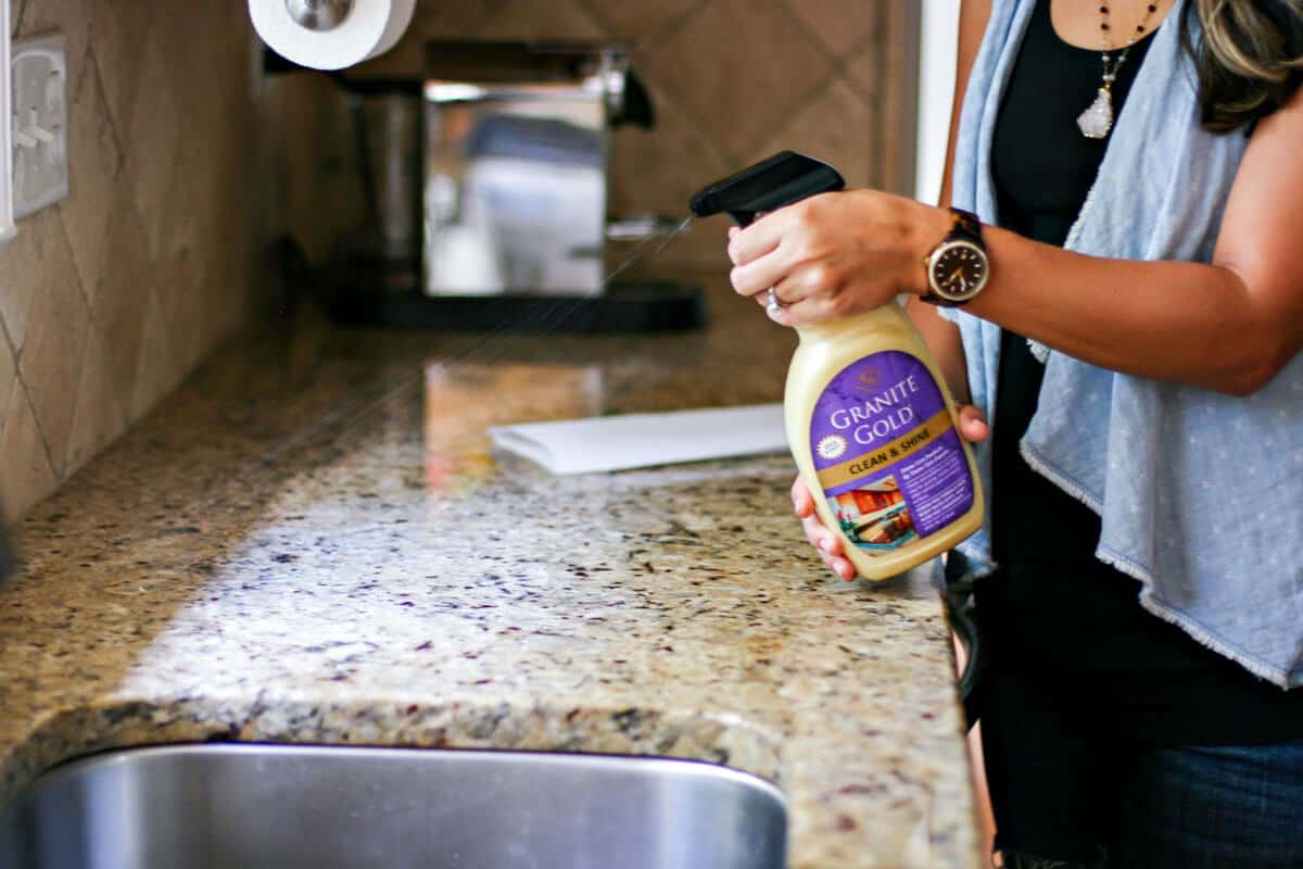 How To Clean Granite Countertops And Polish Them At The Same Time