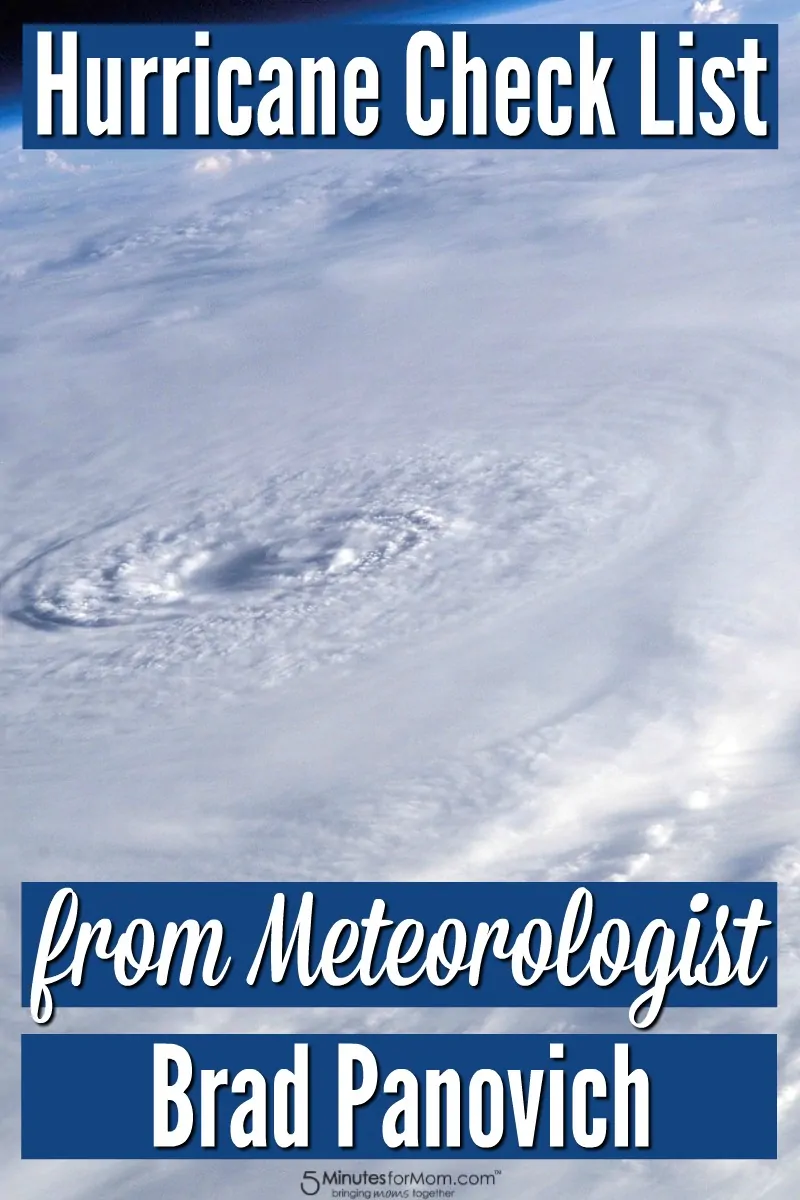 Hurricane Check List from Meteorologist Brad Panovich