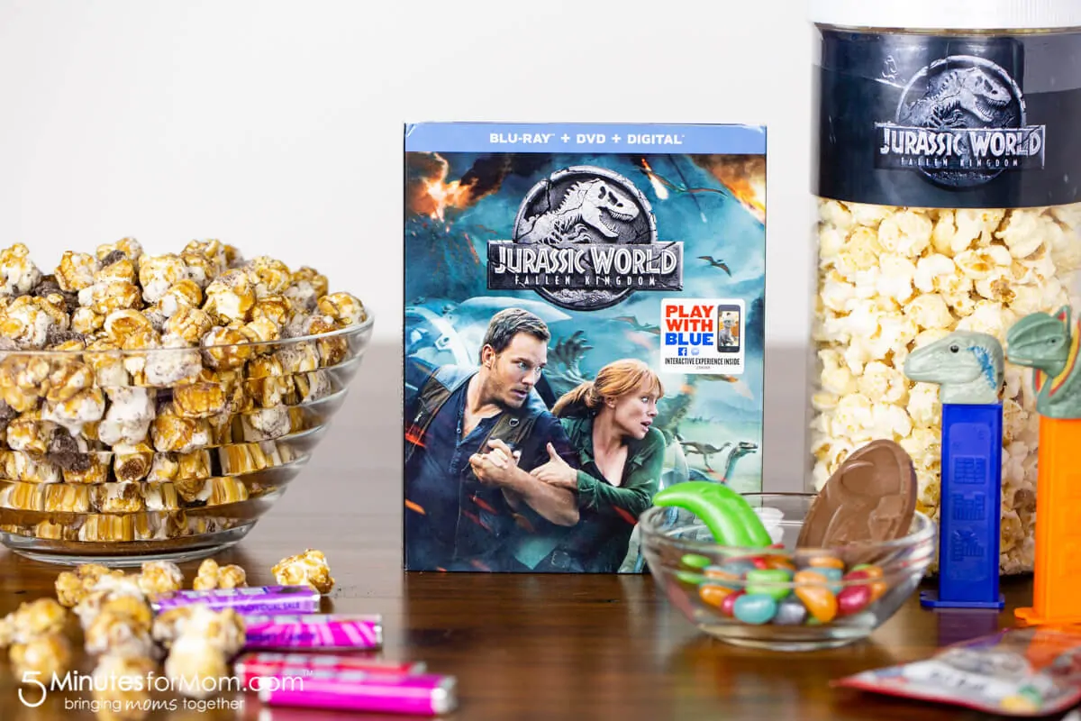 Jurassic World Movie Night Snacks