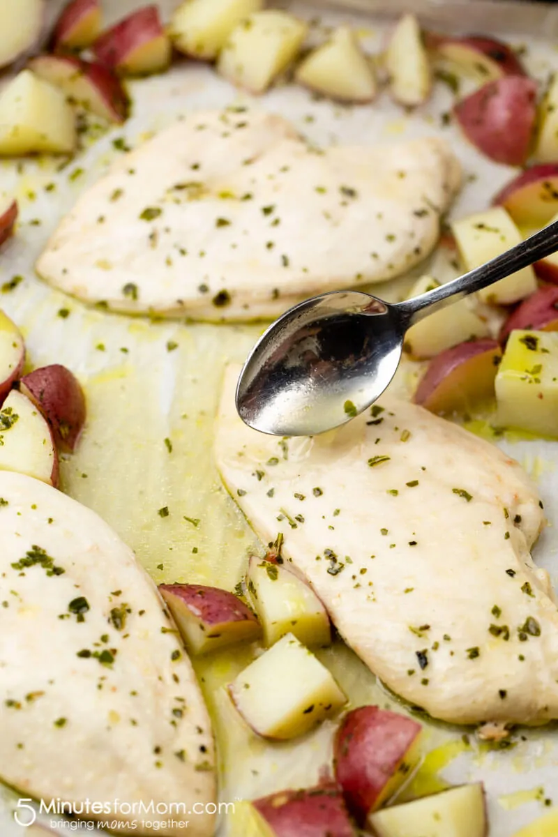 Sheet Pan Maple-Glazed Chicken