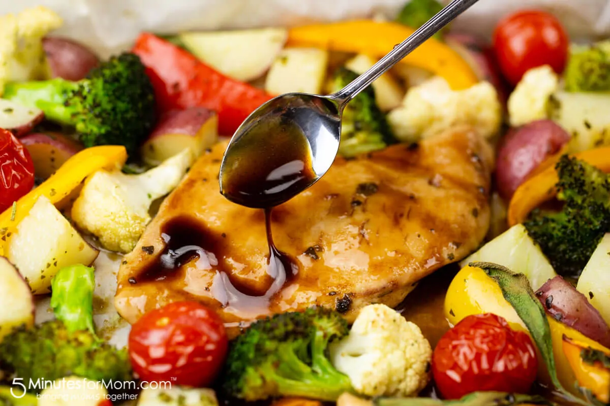 Sheet Pan Maple-Glazed Chicken