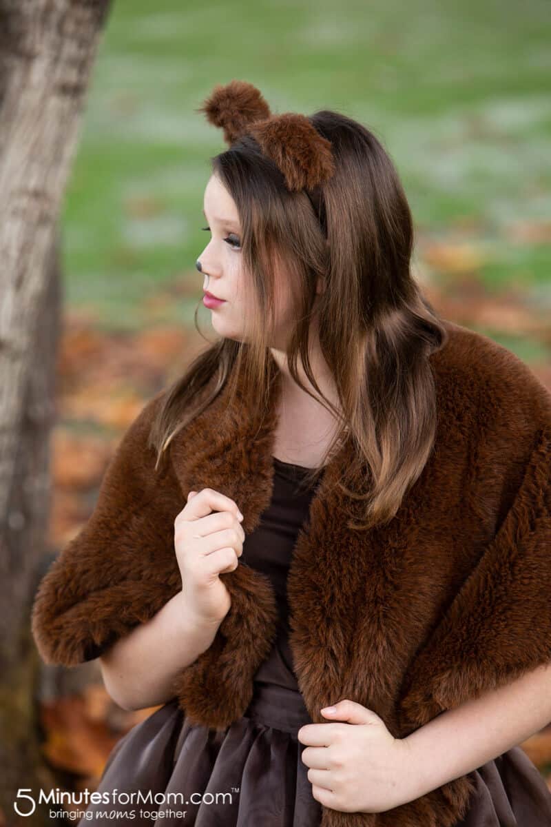 DIY Bear Costume for Teens and Tweens - 5 Minutes for Mom