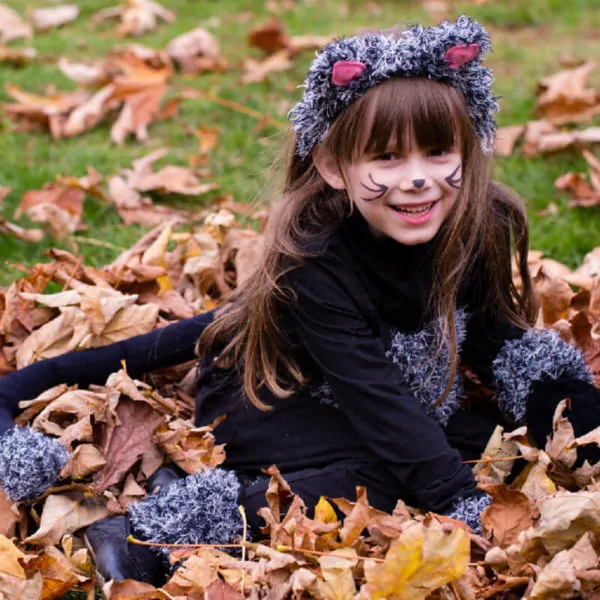 DIY Cat Costume for Girls with Video Tutorial