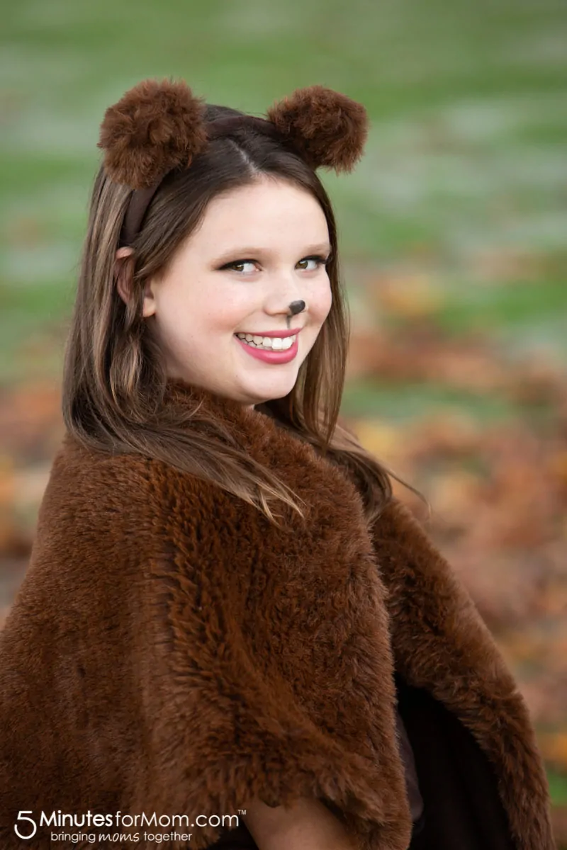 DIY Halloween Bear Costume