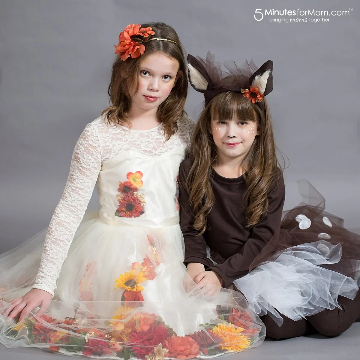 Fall Fairy and Fawn Costumes