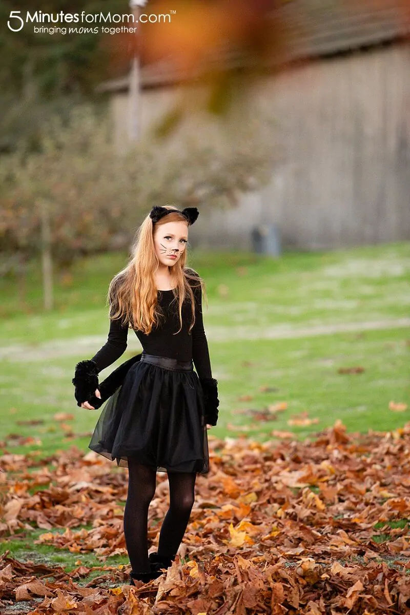 Easy Cat Costume #CatCostume #BlackCatCostume