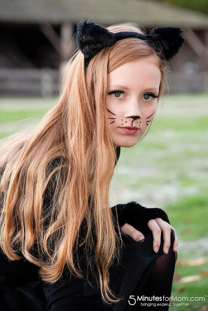 Easy Cat Costume #CatCostume #BlackCatCostume