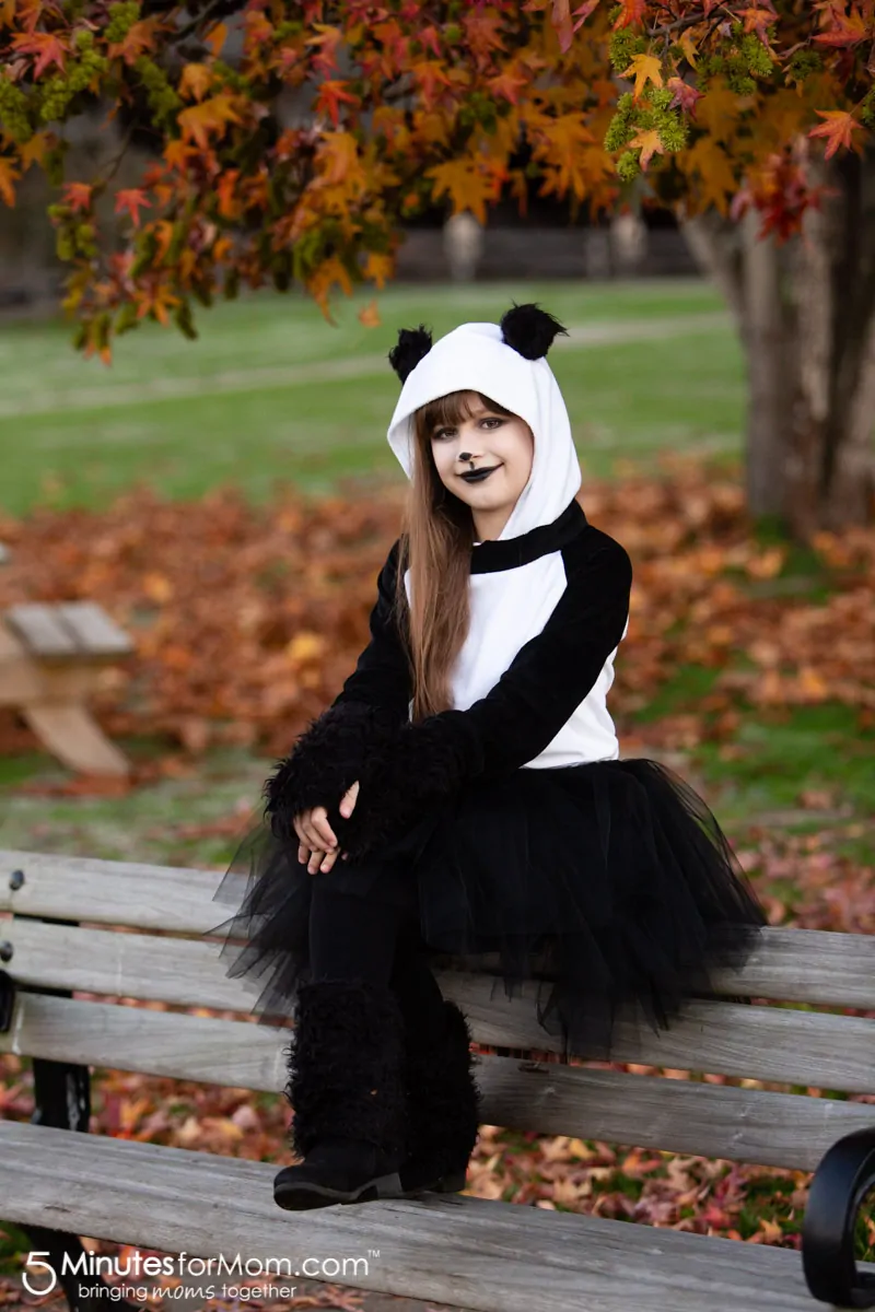 DIY Panda Costume