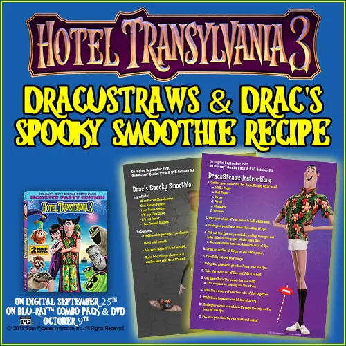 Hotel Transylvania Printables