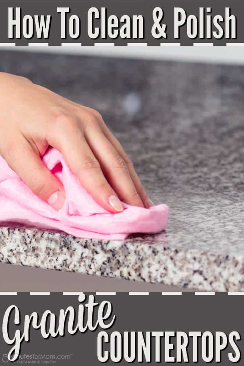 How To Clean Granite Countertops And Polish Them At The Same Time