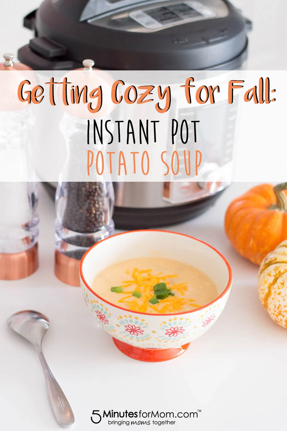 Instant Pot Potato Soup - Quick and Easy Recipe #instantpot #potatosoup