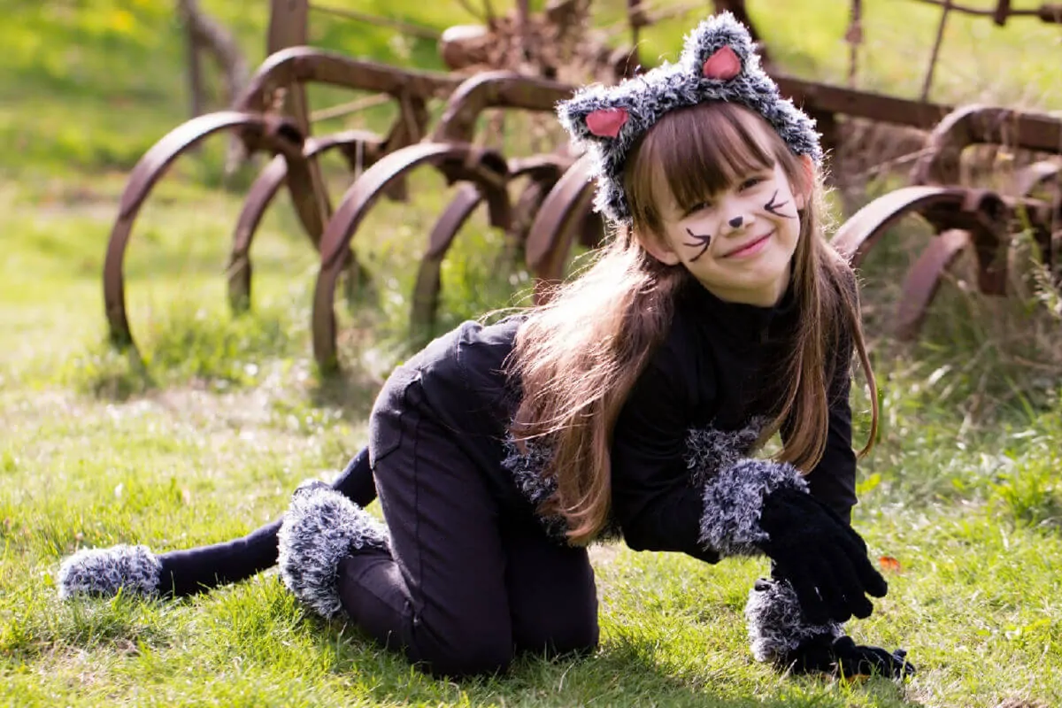 cute diy cat costume for kids