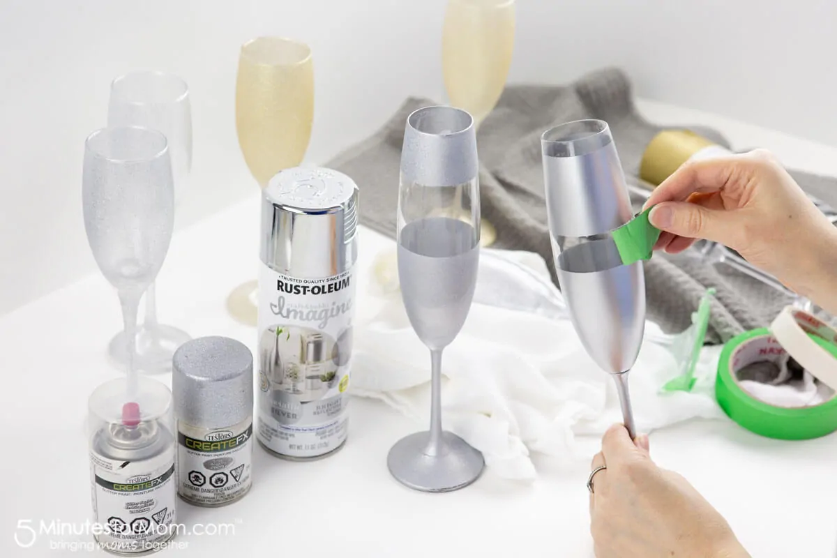 Painting Champagne Glasses