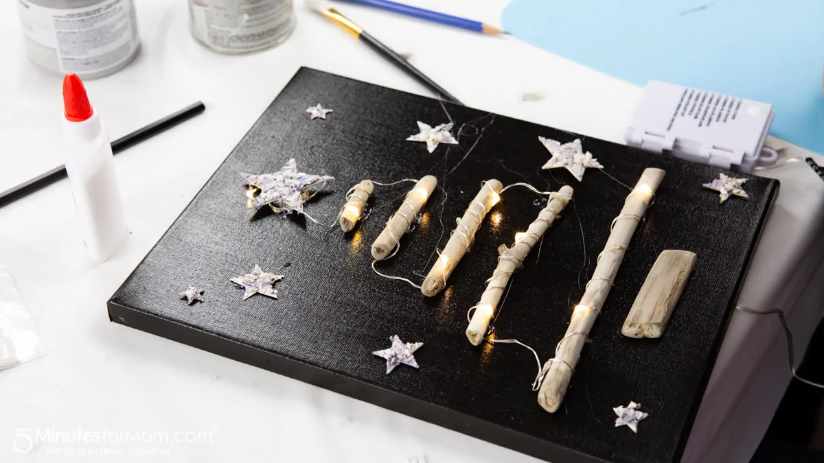 Driftwood Christmas Tree Craft