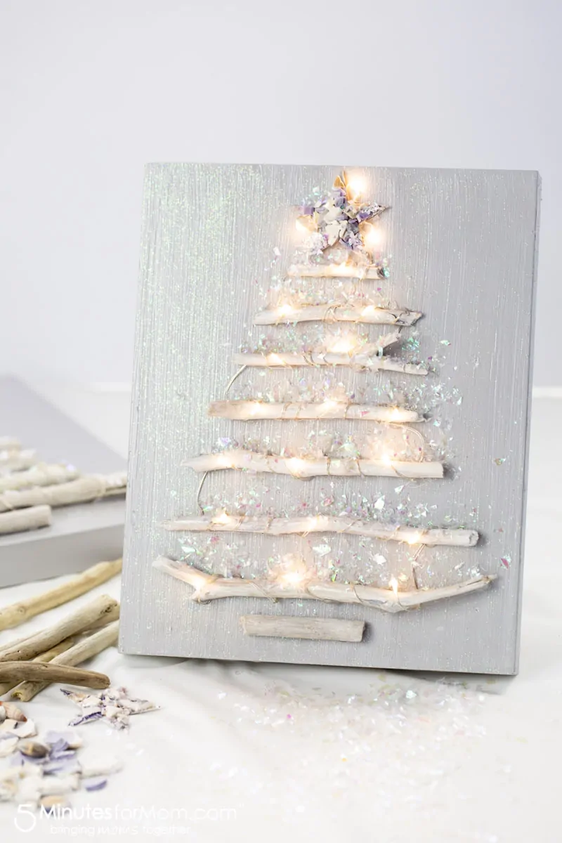 Driftwood Christmas Tree Craft