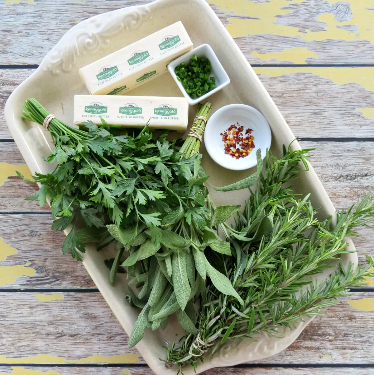 Easy Herb Butter Ingredients