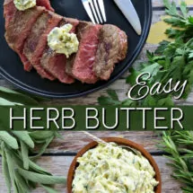 Easy Herb Butter - Quick Recipe