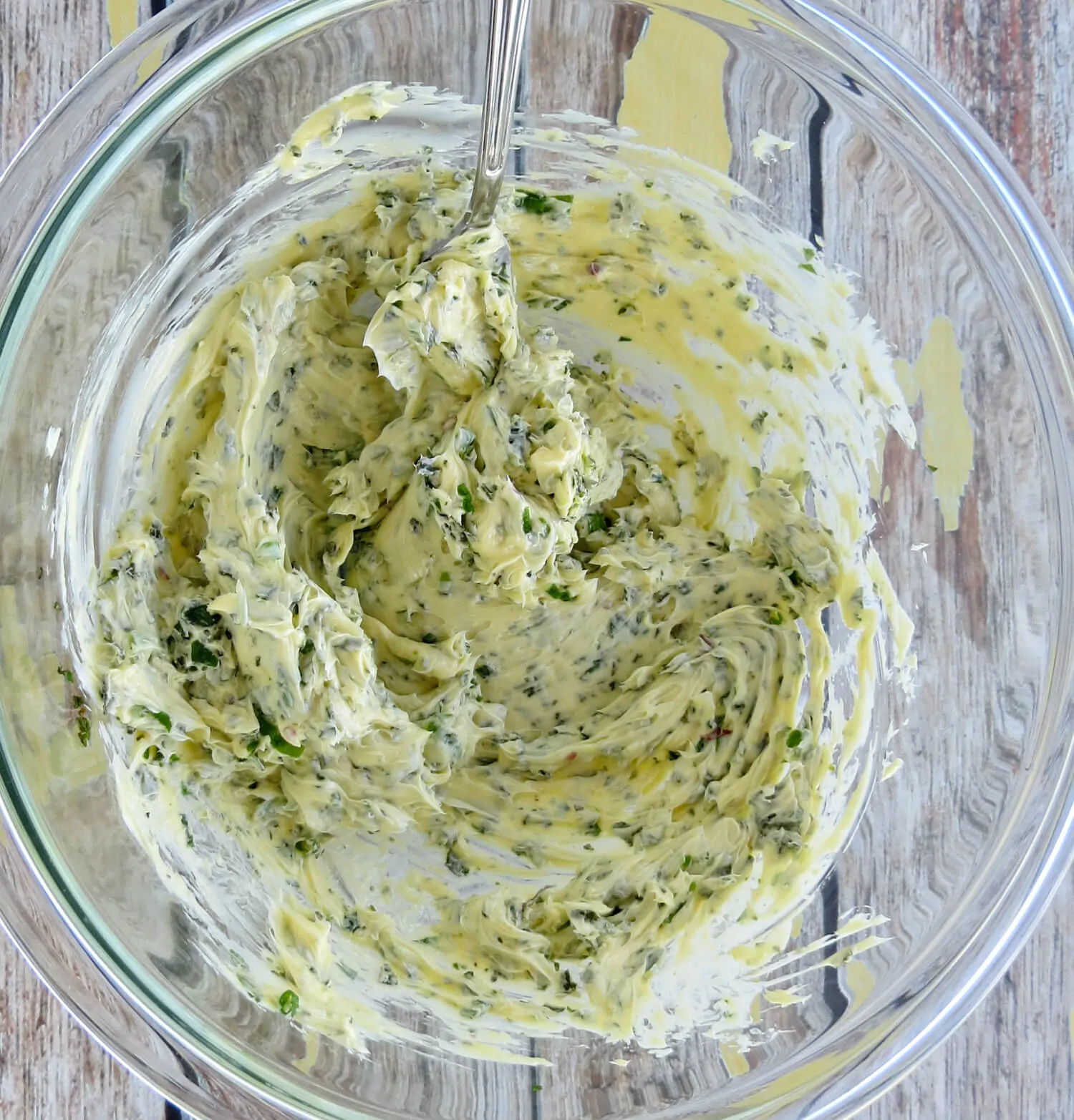 Making Easy Herb Butter