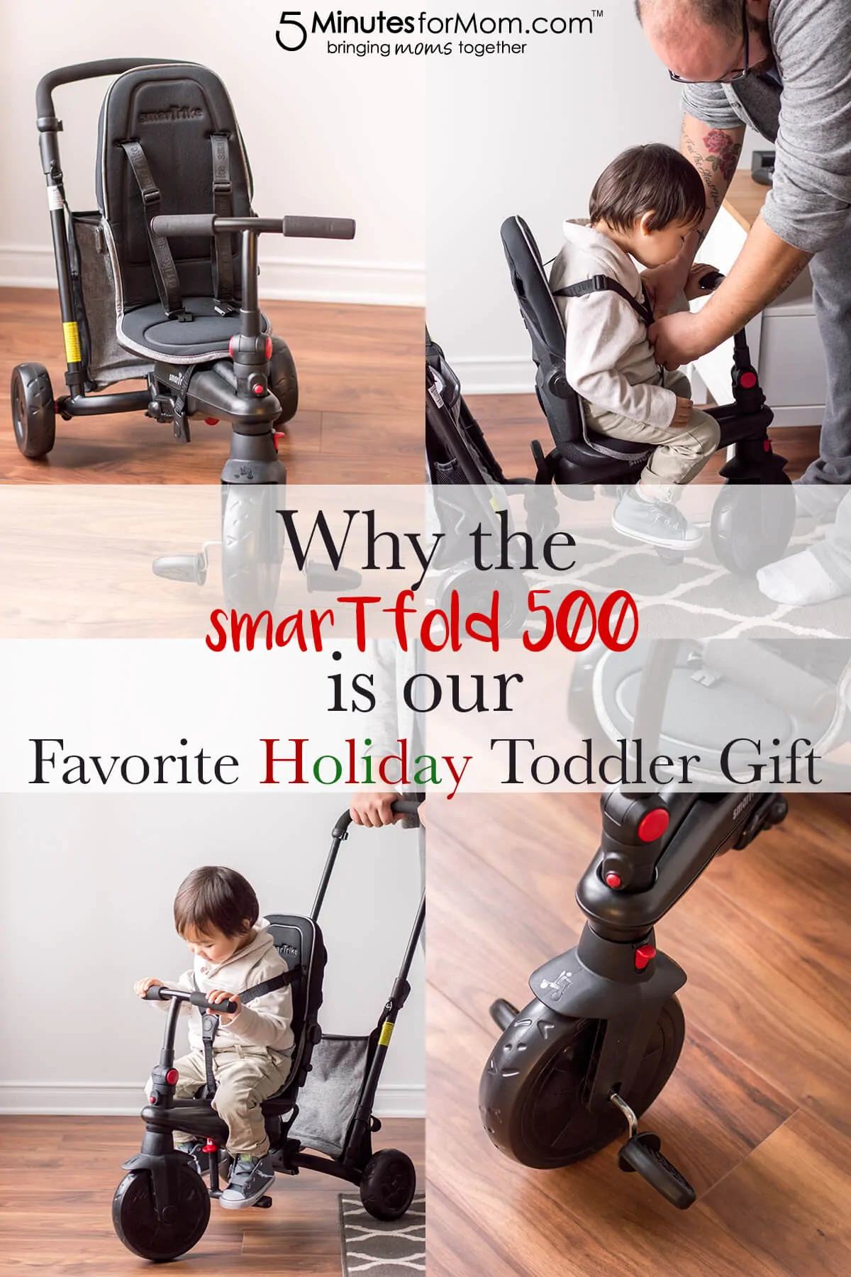 Make this holiday season one to remember? We're featuring the SmarTfold 500 - our favorite holiday toddler gift for the most wonderful time of the year.