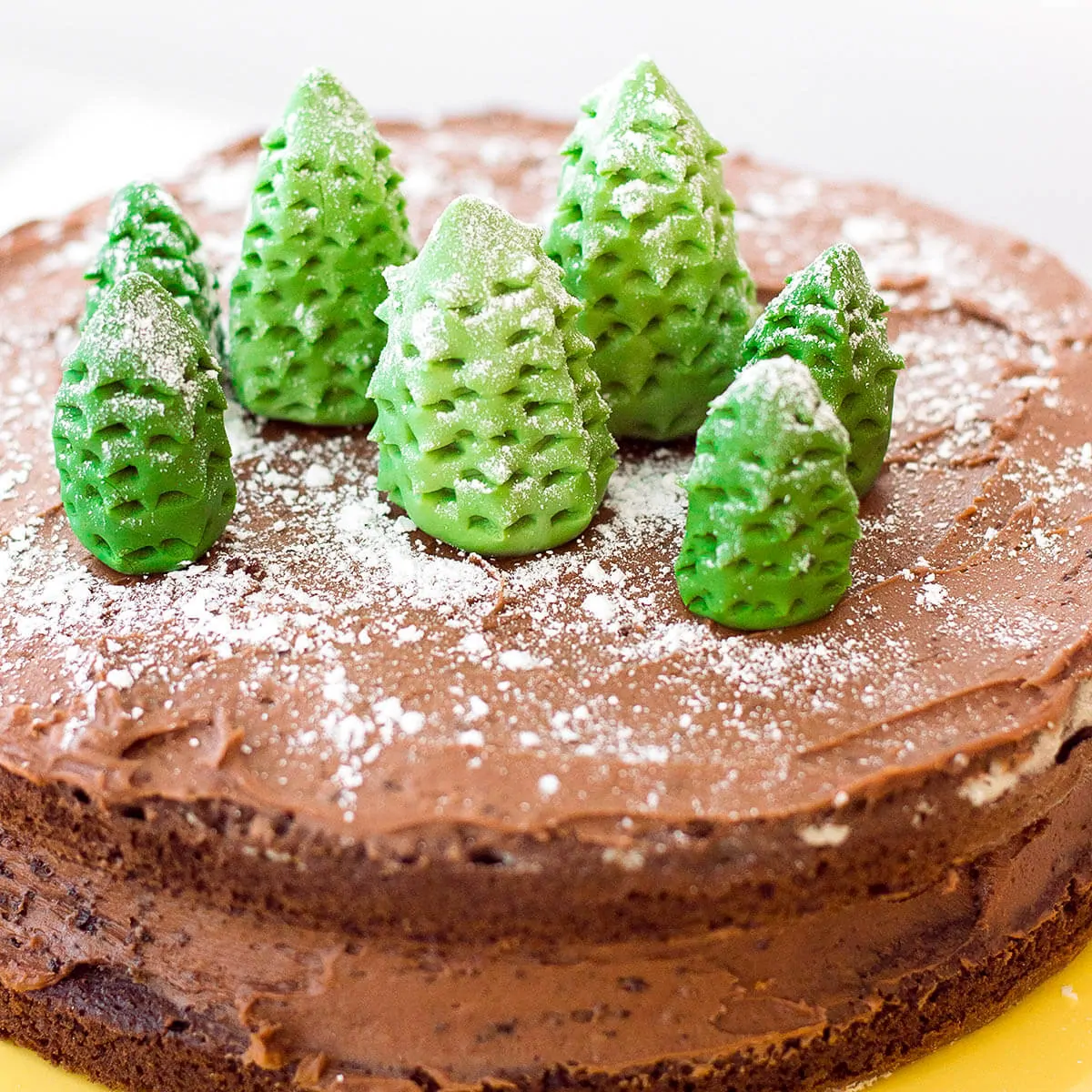 Christmas Tree Cake