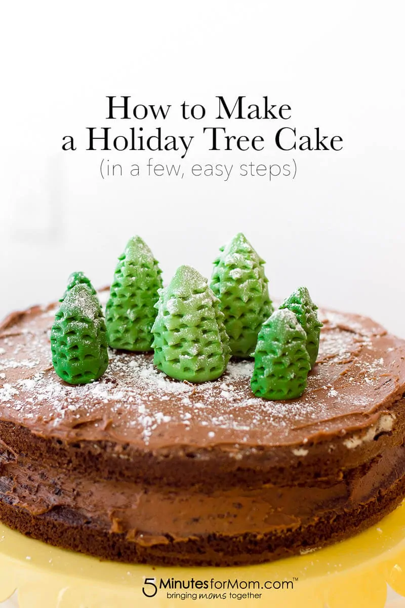 How to make a Christmas Tree Cake