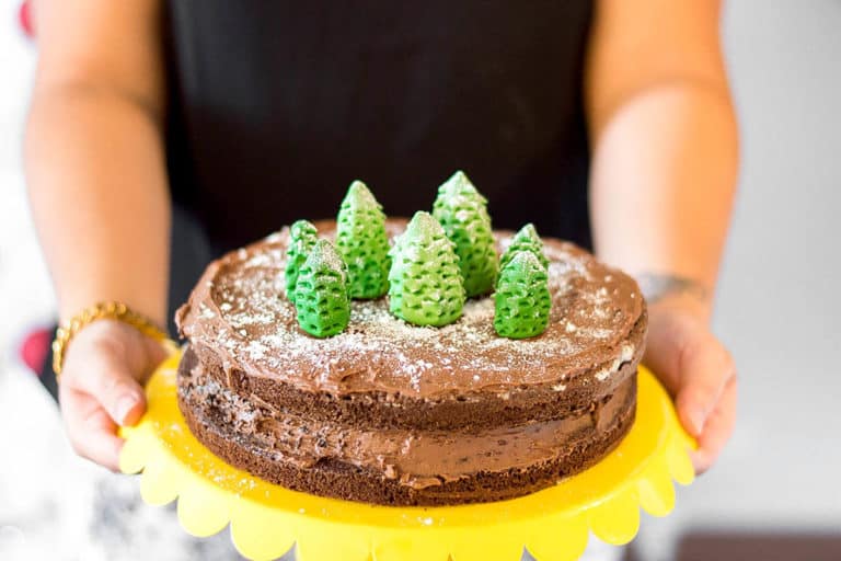 Christmas Tree Cake