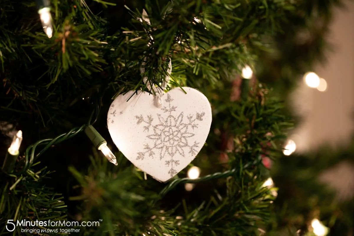 DIY Foam Core Christmas Ornaments