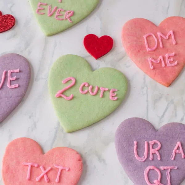 Conversation Heart Cookies – The Sweetest Valentine’s Day Cookies