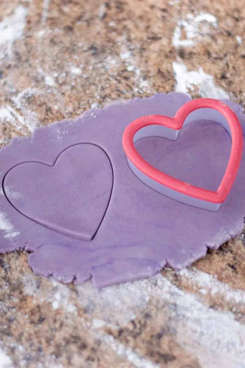 Conversation Heart Cookies for Valentine's Day