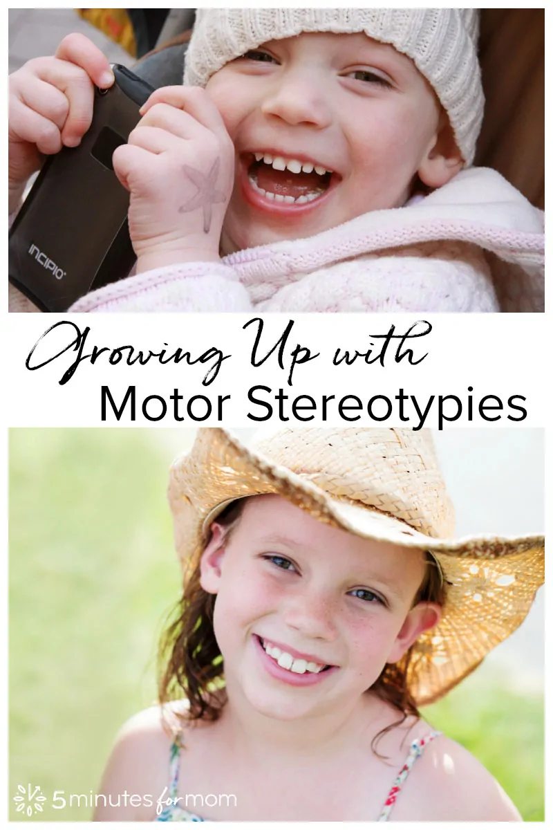 What it is like growing up with Motor Stereotypies and Stereotypic Movement Disorder