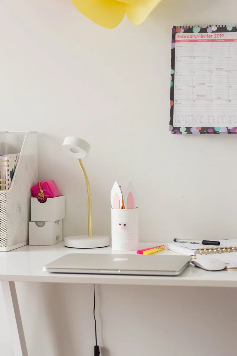 Bunny Pencil Holder.