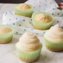 Homemade Vanilla Cupcakes