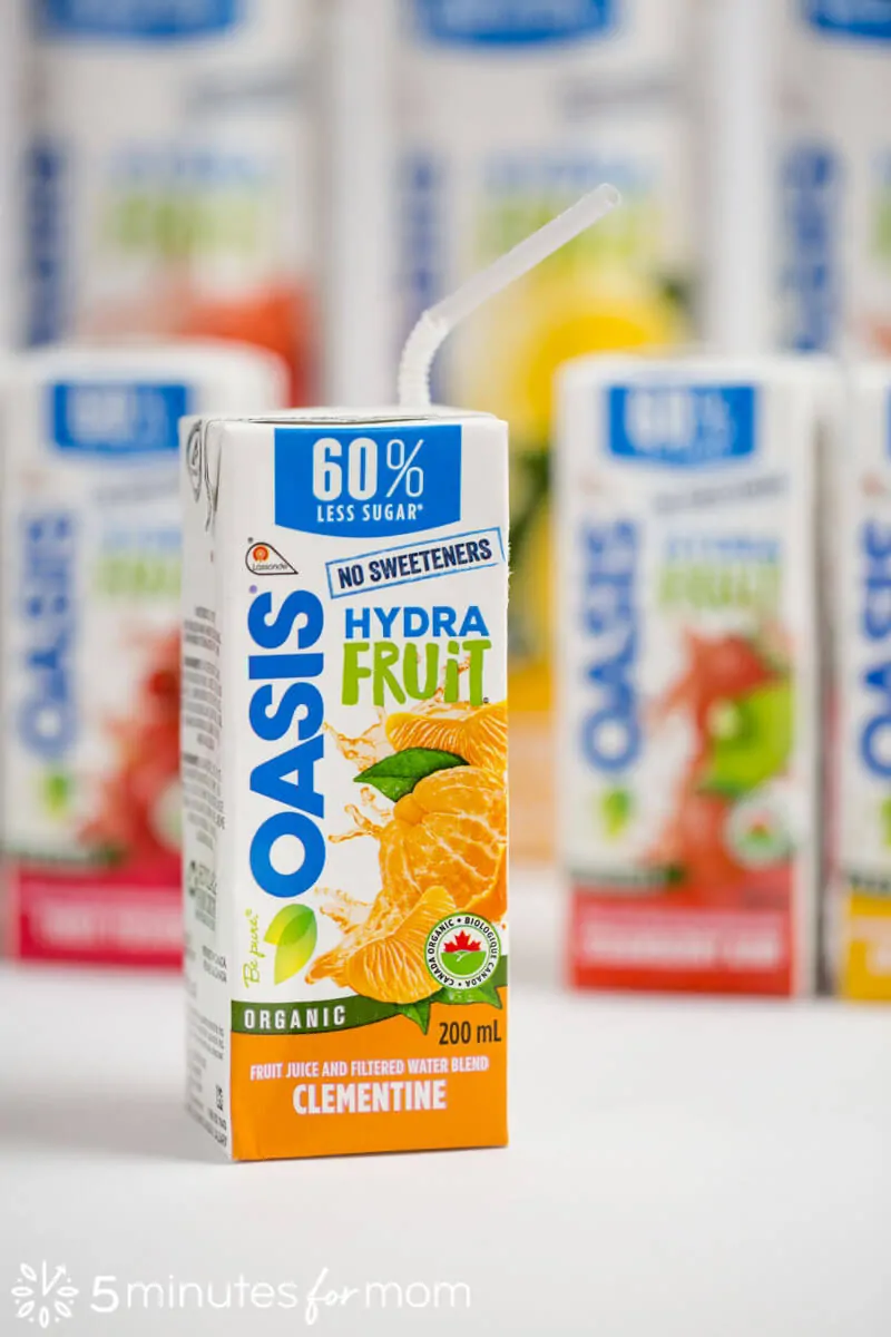 Oasis HydraFruit - reduced sugar juice made with fruit juice and filtered water