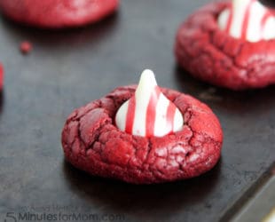 Red Velvet Cake Mix Cookies