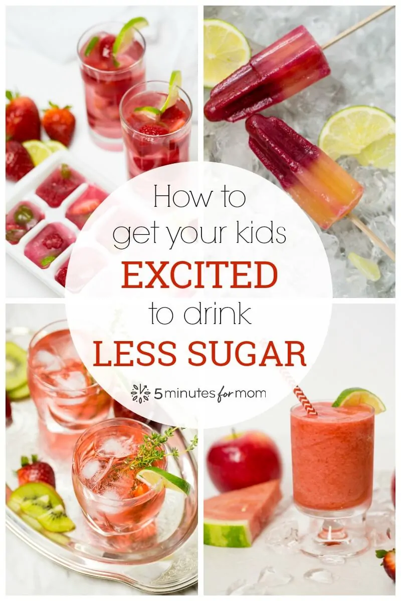 5 Tips To Get Your Kids Drinking Less Sugar