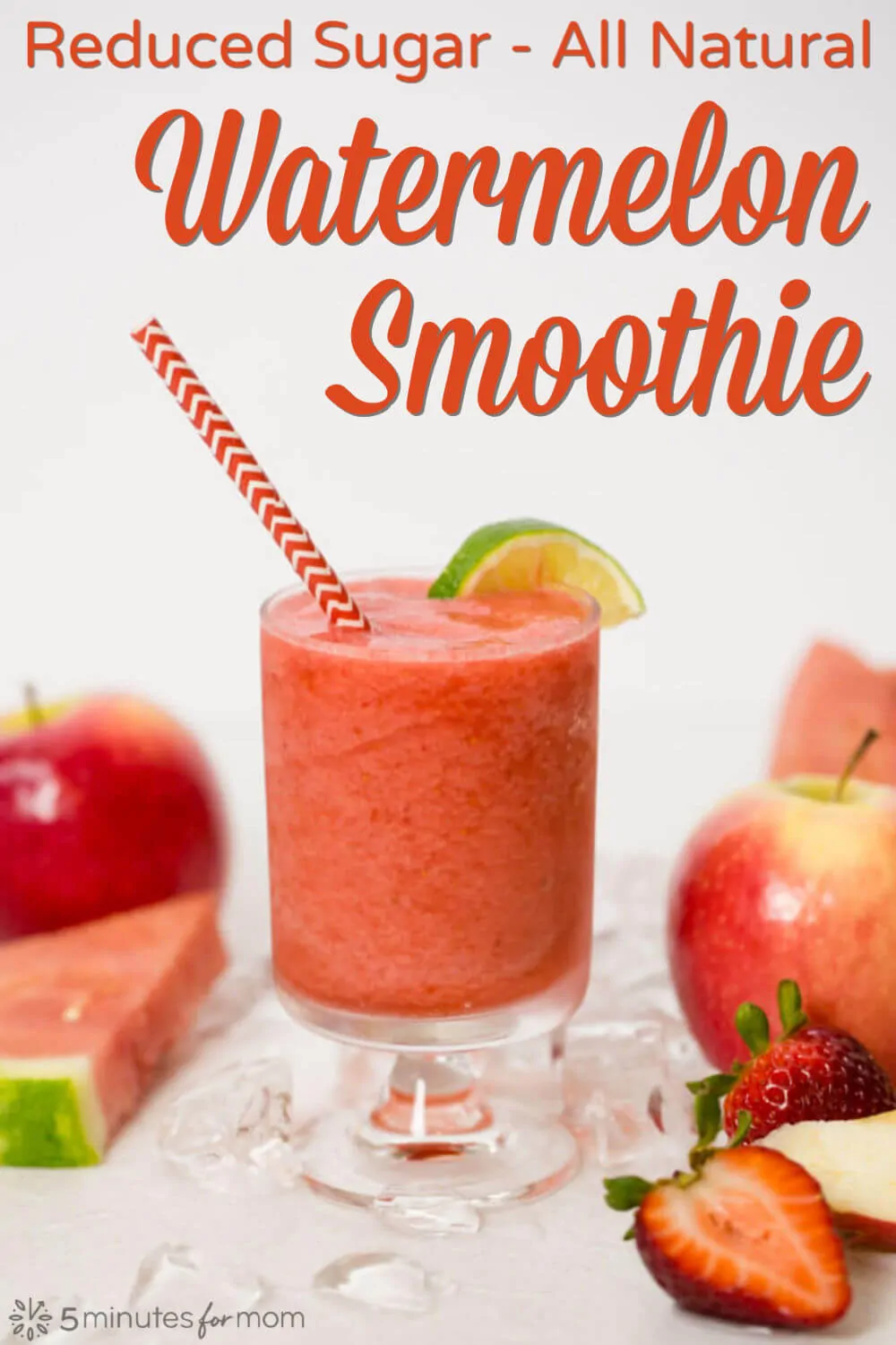 Watermelon Smoothie - Reduced Sugar - All Natural #ad #watermelon #smoothie