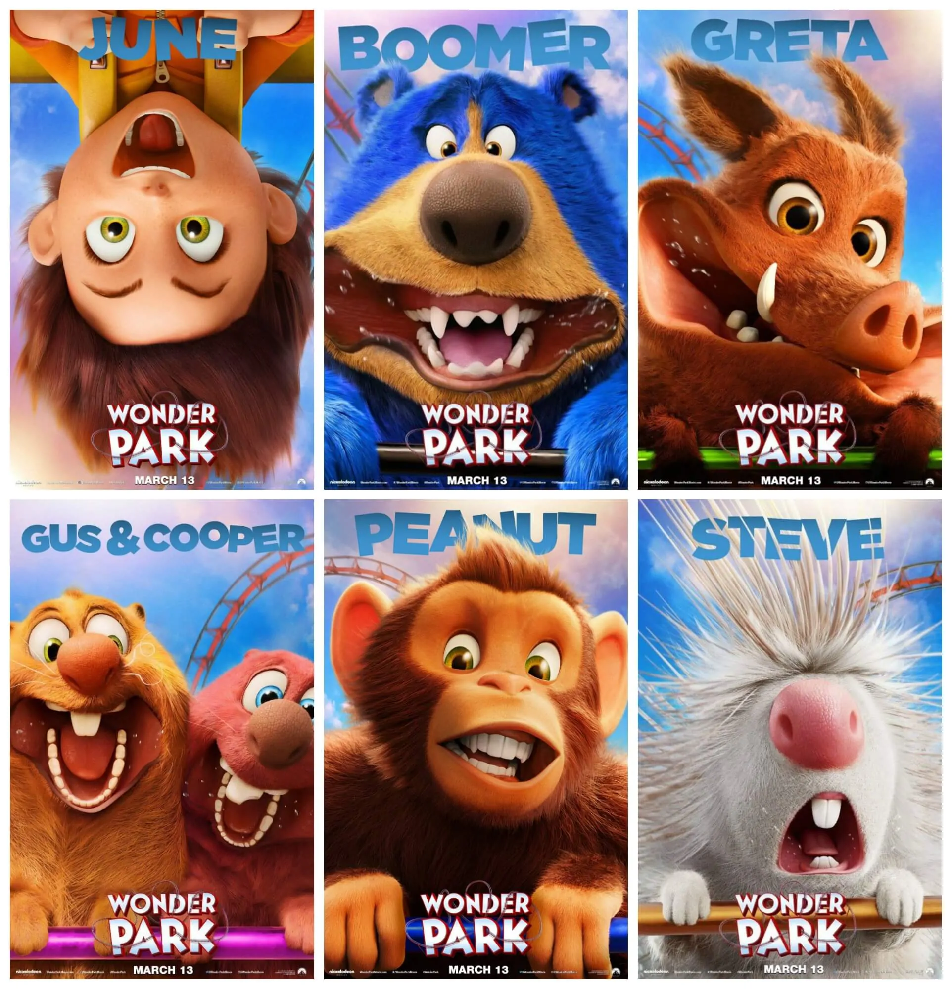 Wonder Park Characters