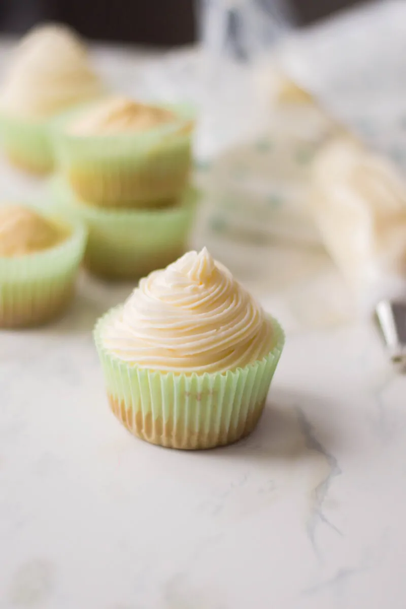 Step-by-step tutorial on how to make your own batch of homemade vanilla cupcakes.