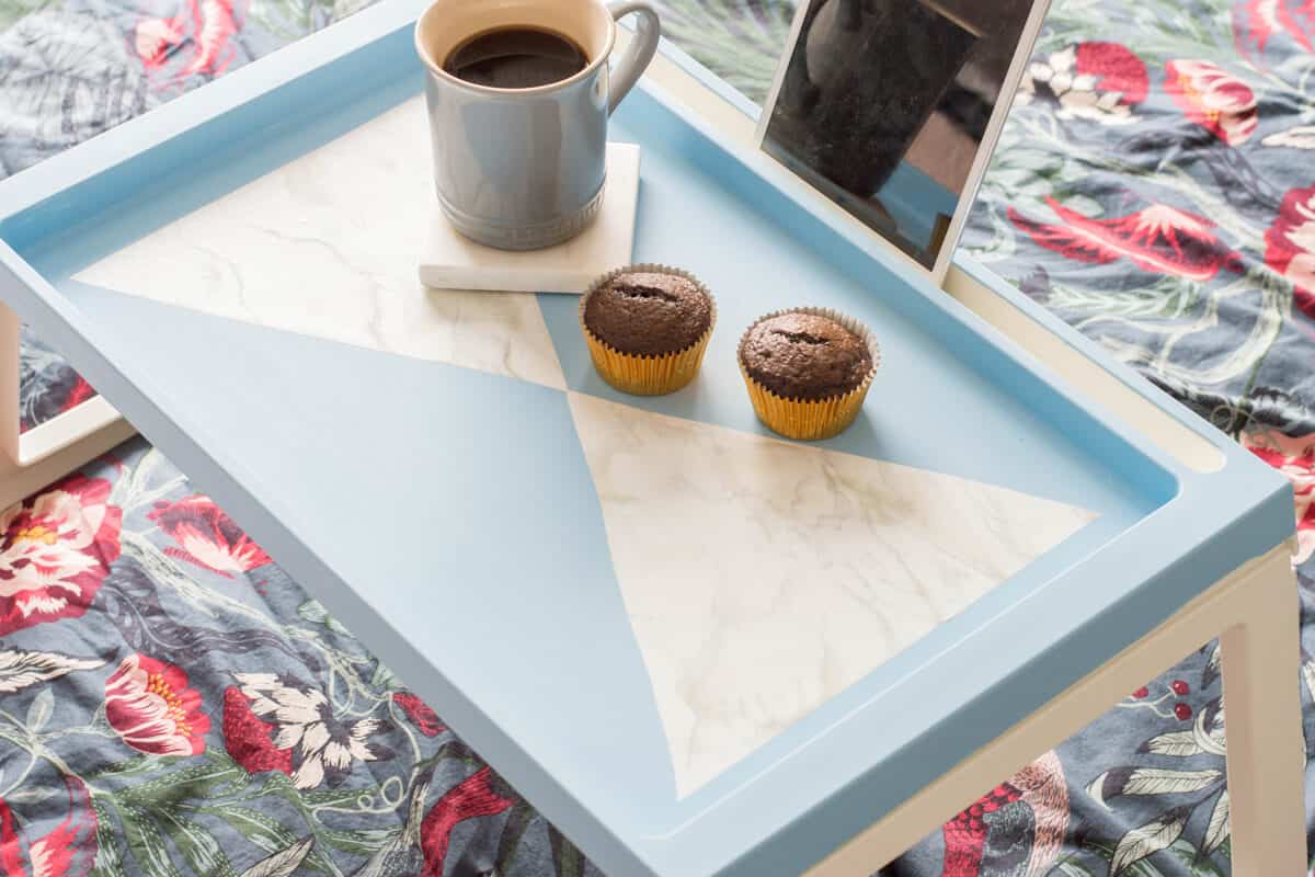 IKEA Hack Breakfast Tray DIY - Easy DIY Gift