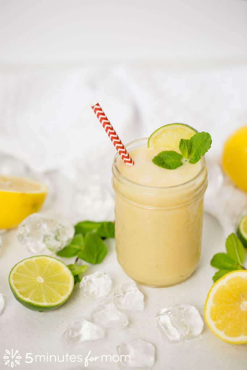 Lemon Iced Tea Smoothie 4343 - 5 Minutes for Mom
