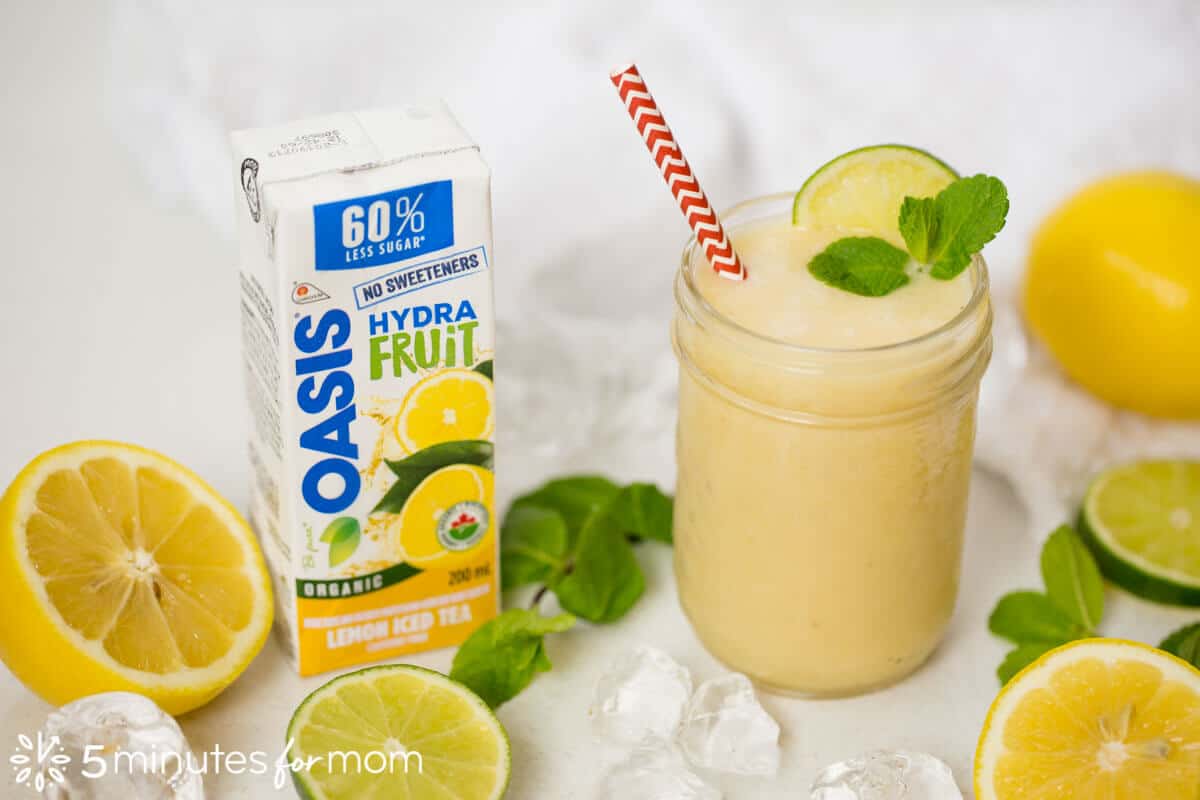 Lemon Iced Tea Smoothie 4359 - 5 Minutes for Mom
