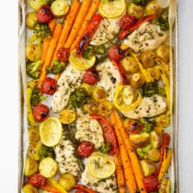 Sheet Pan Lemon Rosemary Chicken