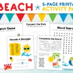 Summer Word Search Puzzles For Kids