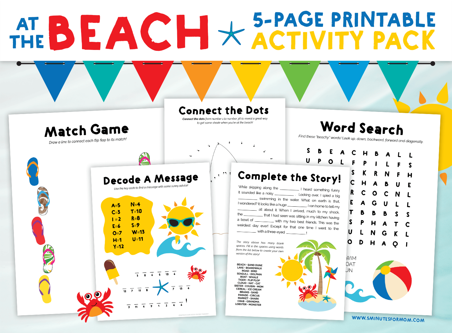 Summer Free Games, Activities, Puzzles